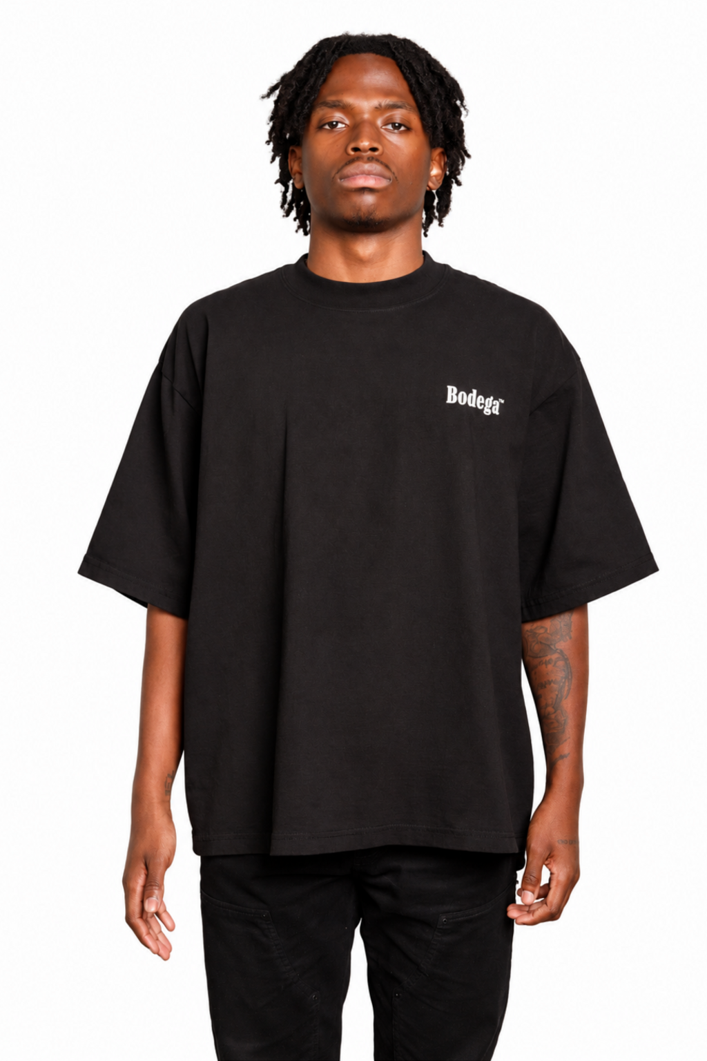 ATELIER DE CRÉATION T-SHIRT IN BLACK