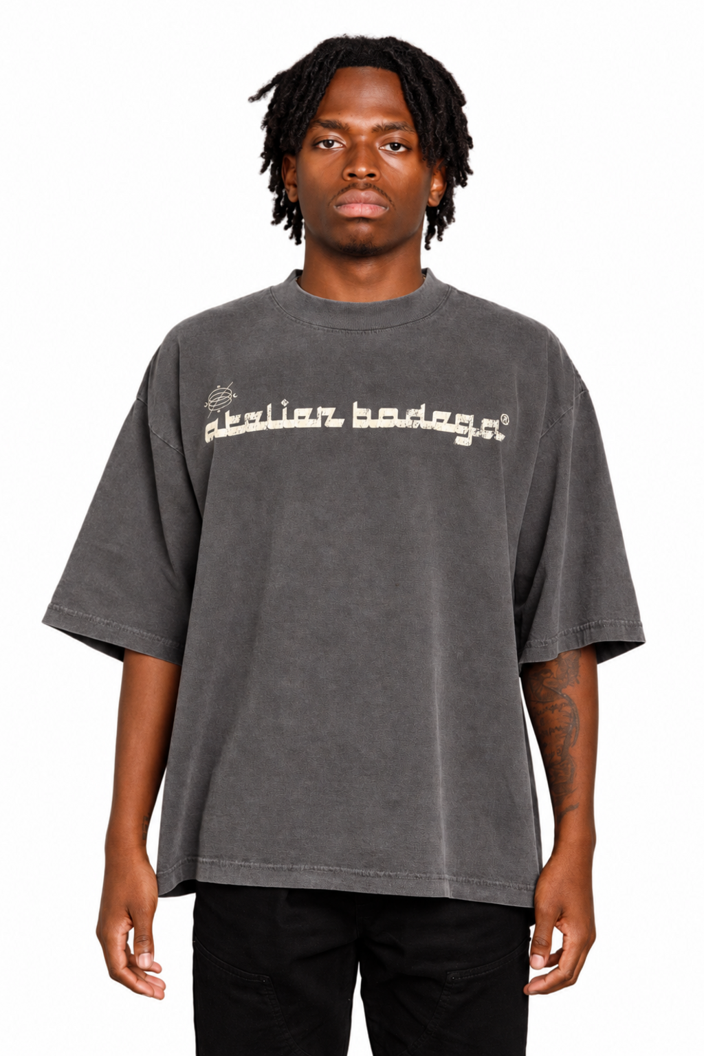 ATELIER BODEGA T-SHIRT IN SHADOW