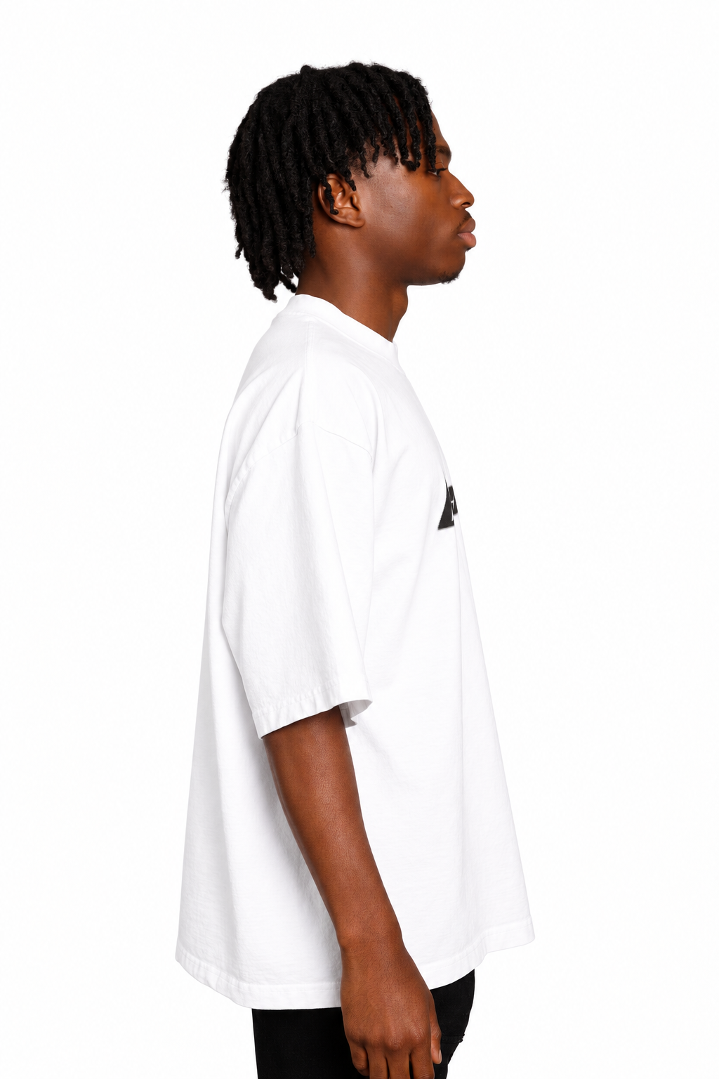 BODEGA LOGO FADE T-SHIRT IN WHITE