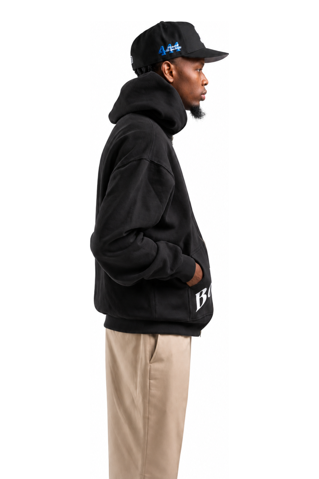BODEGA ARCH ZIP HOODIE