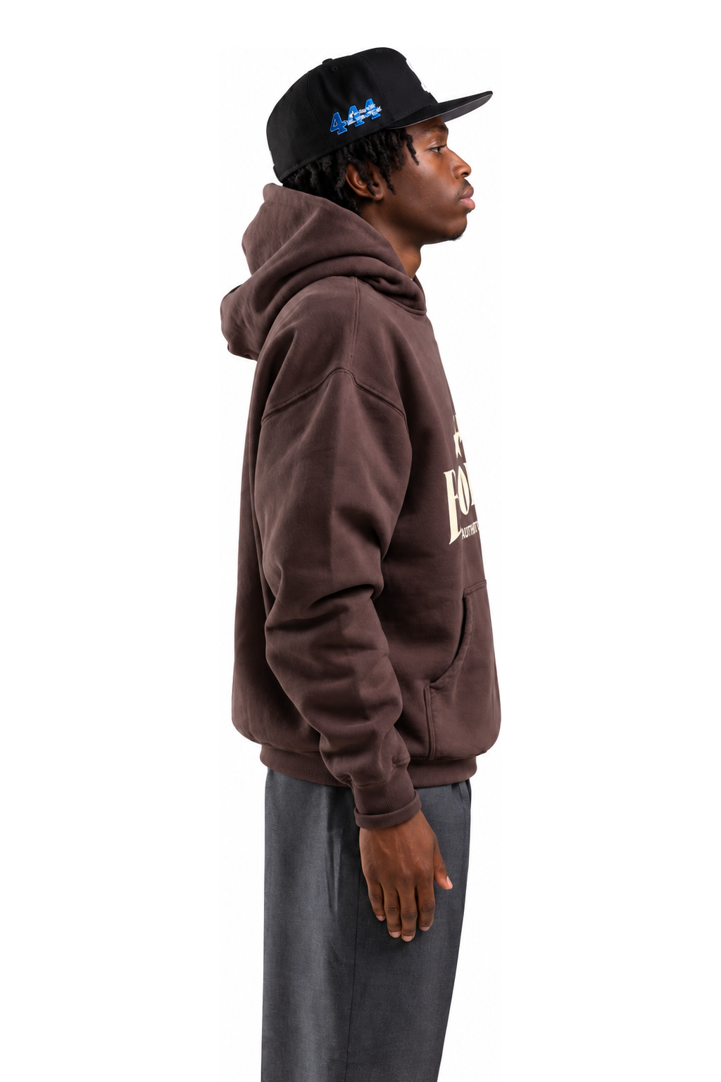 AUTHENTIC STARS HOODIE IN BROWN