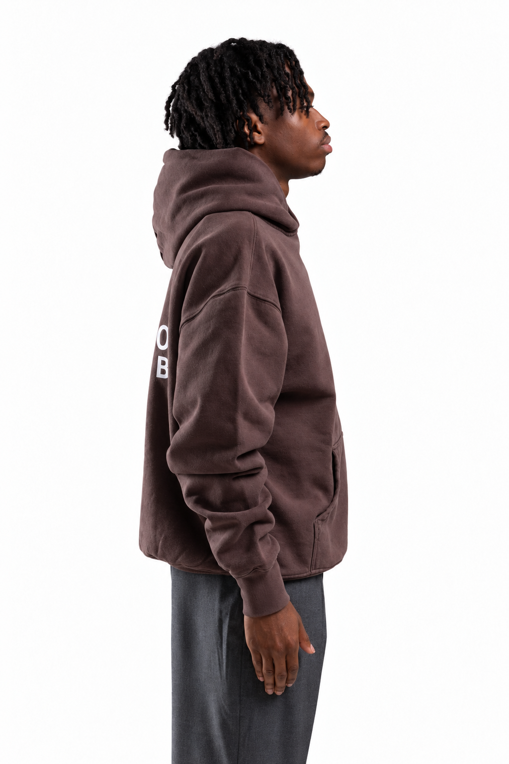 ATELIER DE CRÉATION HOODIE IN BROWN