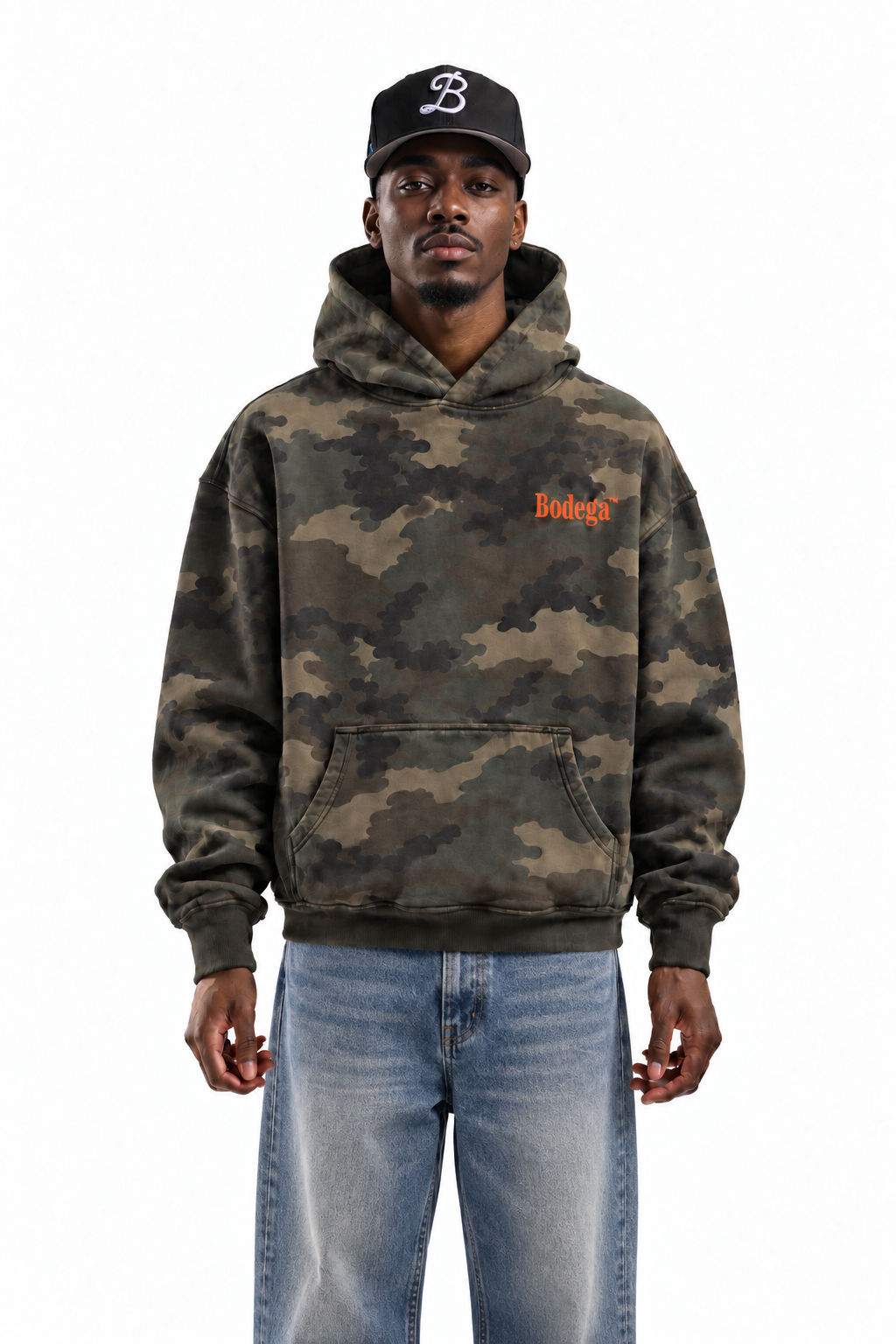 ATELIER DE CRÉATION HOODIE IN MILITARY