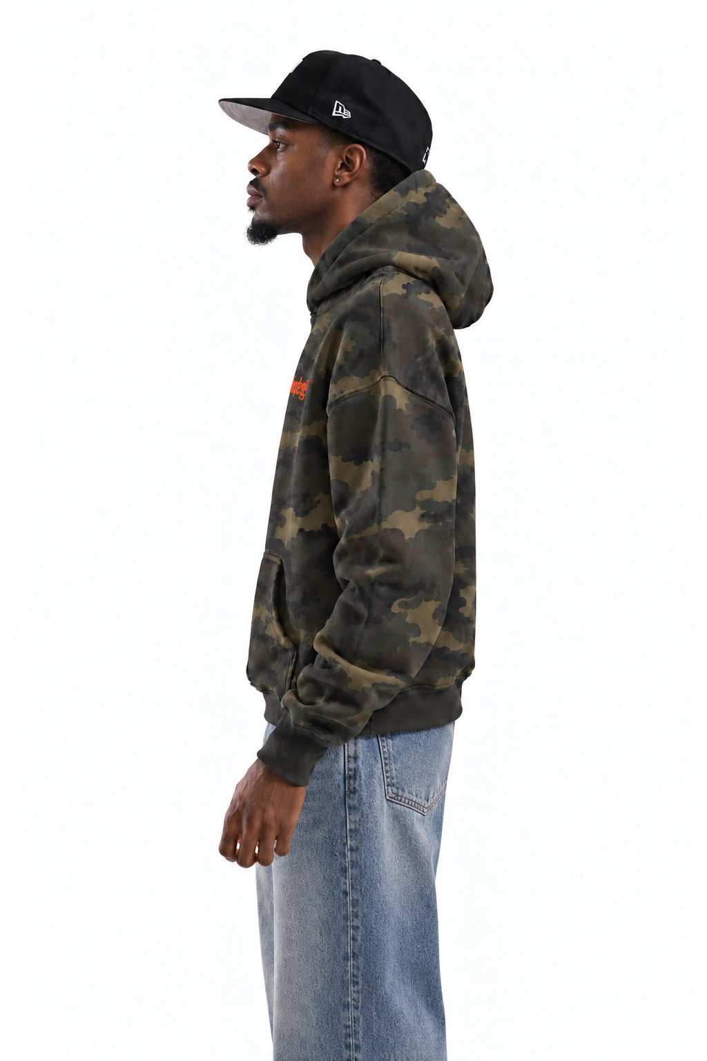 ATELIER DE CRÉATION HOODIE IN MILITARY